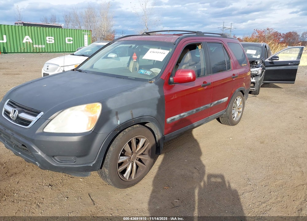 2004 HONDA CR-V EX VIN: SHSRD78894U201684