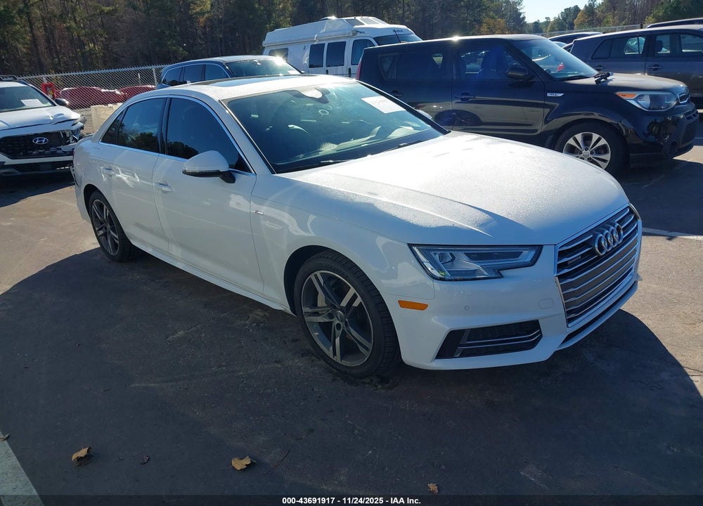 2017 AUDI A4 2.0T PREMIUM VIN: WAUENAF45HN054087