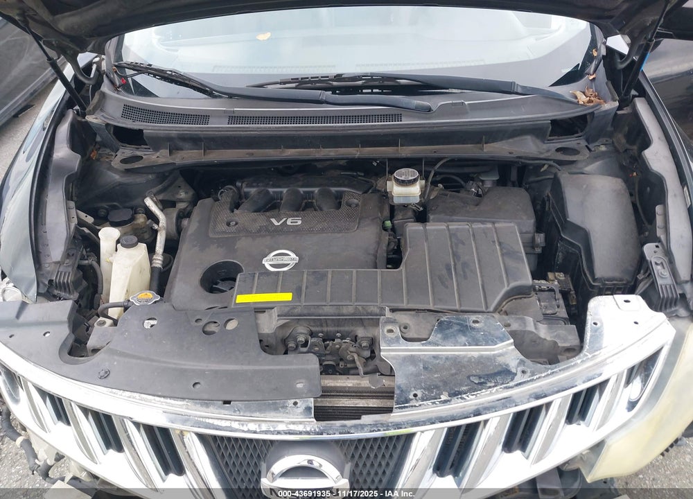 2009 NISSAN MURANO SL VIN: JN8AZ18U59W022792