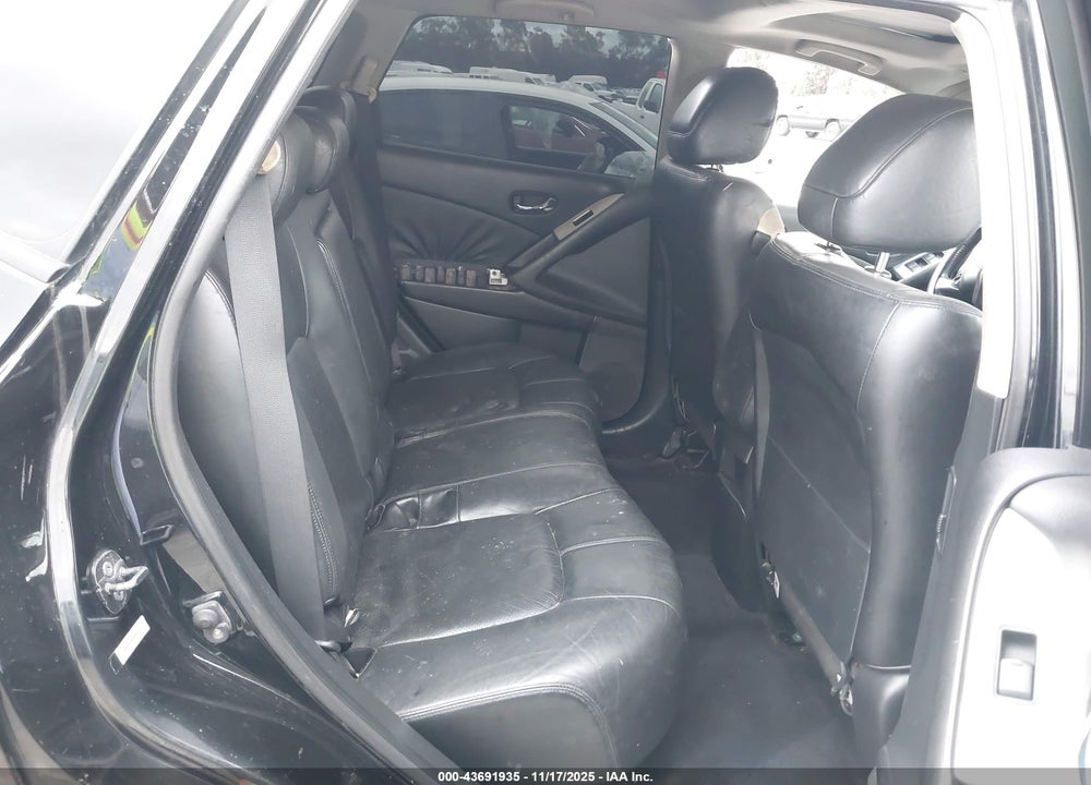 2009 NISSAN MURANO SL VIN: JN8AZ18U59W022792