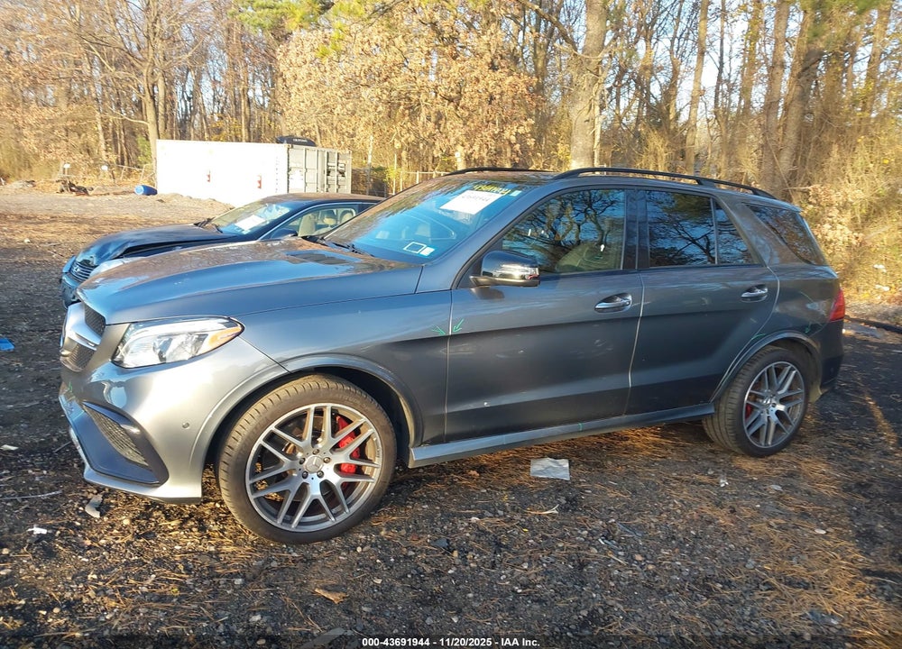 2017 MERCEDES-BENZ AMG GLE 63 VIN: 4JGDA7FB3HA918164