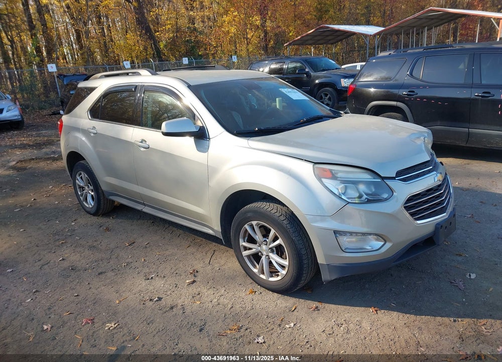 2016 CHEVROLET EQUINOX LT VIN: 2GNALCEK5G1108840