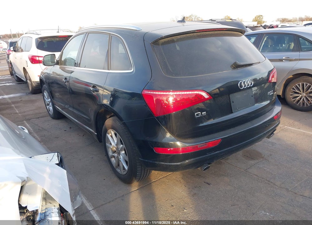 2012 AUDI Q5 2.0T PREMIUM VIN: WA1CFAFP6CA111800