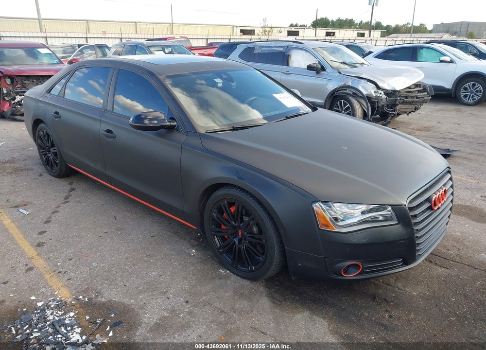 2014 AUDI A8 L 4.0T VIN: WAUR2AFDXEN006624