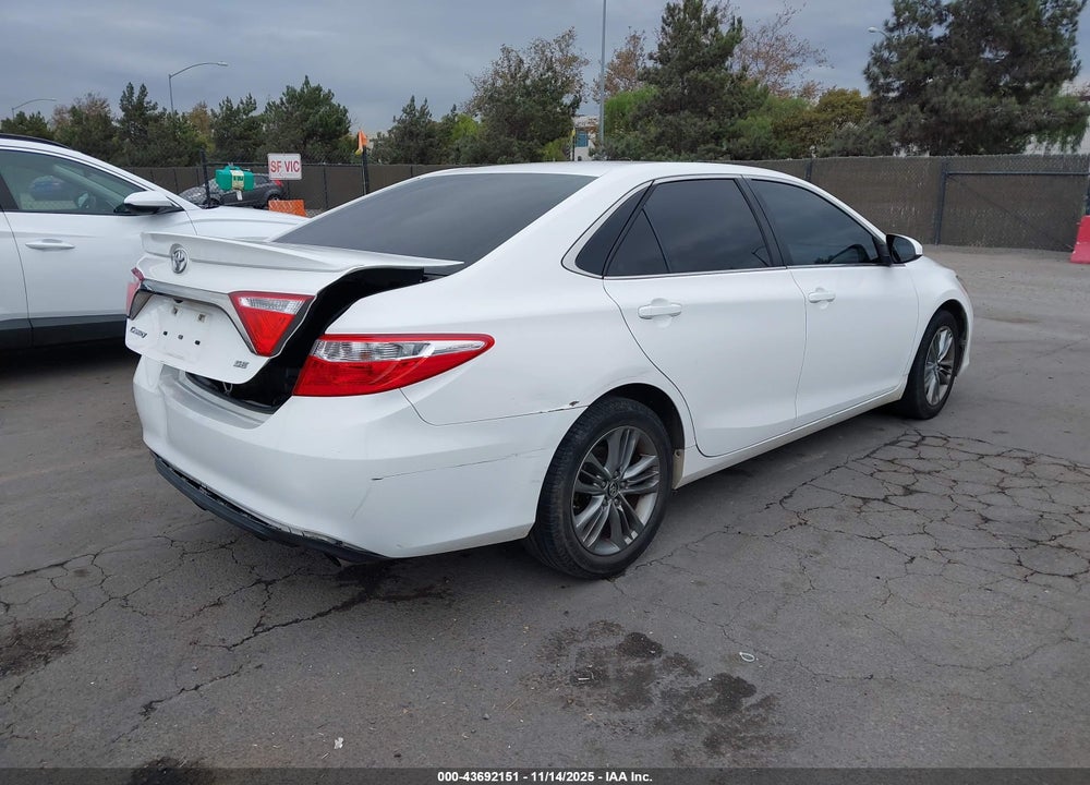 2017 TOYOTA CAMRY SE VIN: 4T1BF1FK2HU422549