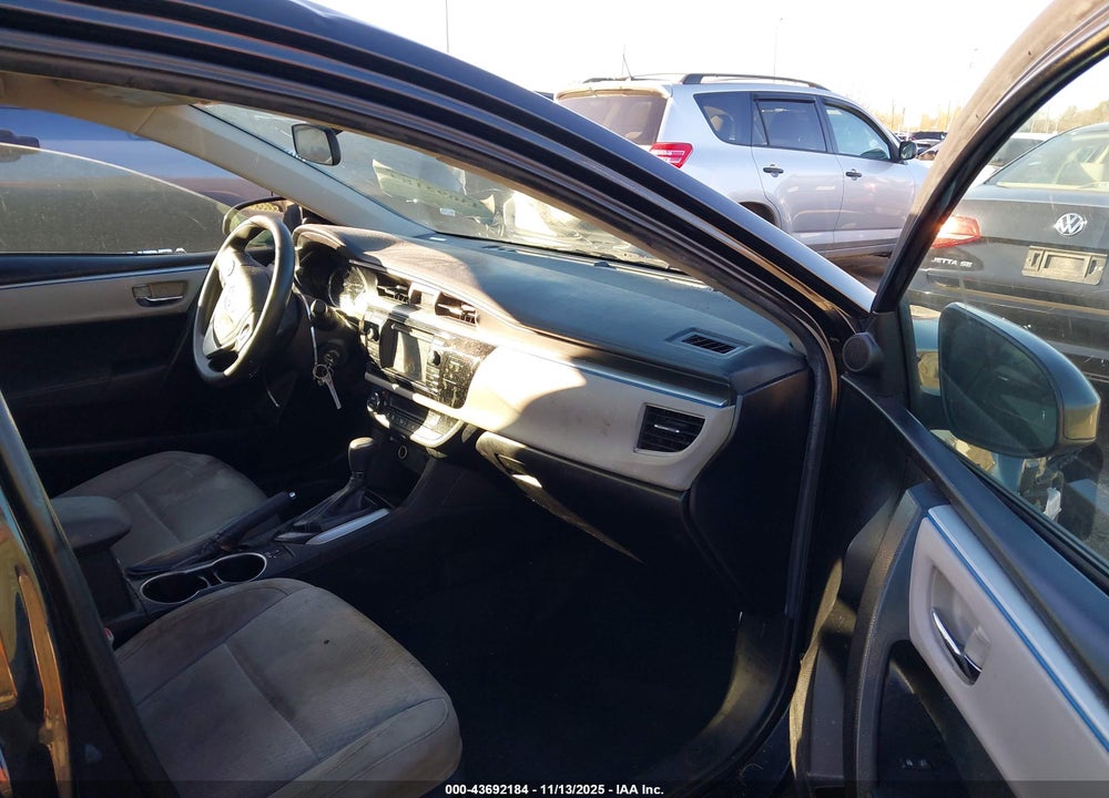 2016 TOYOTA COROLLA LE VIN: 5YFBURHE8GP514048