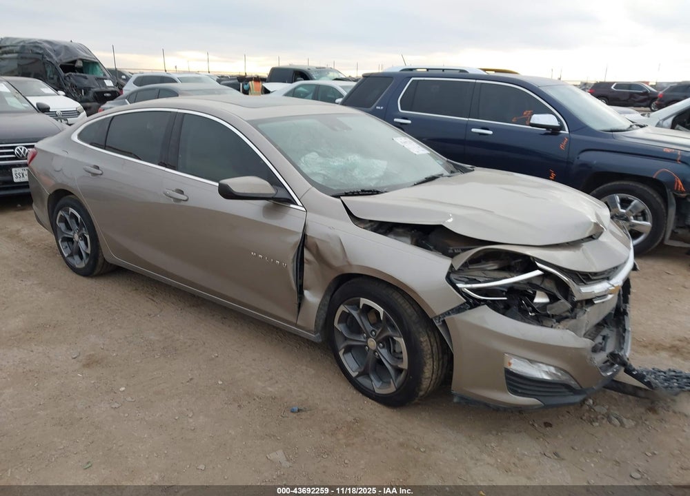 2022 CHEVROLET MALIBU FWD LT VIN: 1G1ZD5ST6NF205285