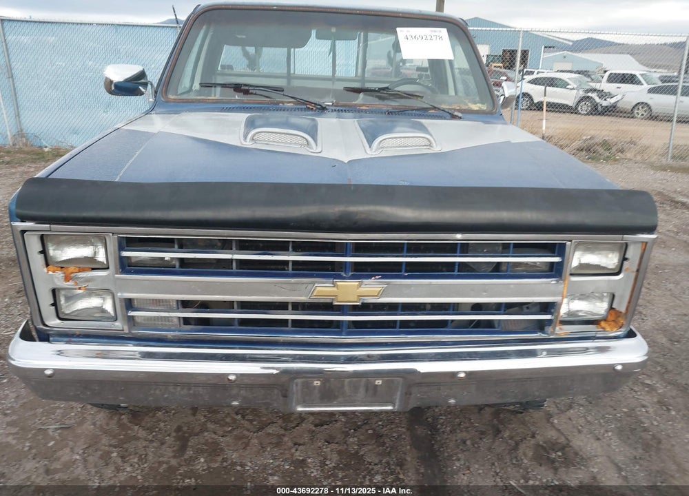 1985 CHEVROLET K10 VIN: 1GCEK14H2FJ102666
