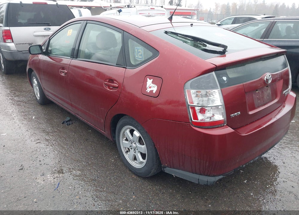 2005 TOYOTA PRIUS VIN: JTDKB20U057052969