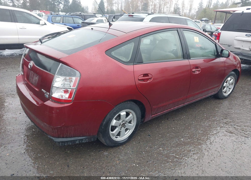 2005 TOYOTA PRIUS VIN: JTDKB20U057052969