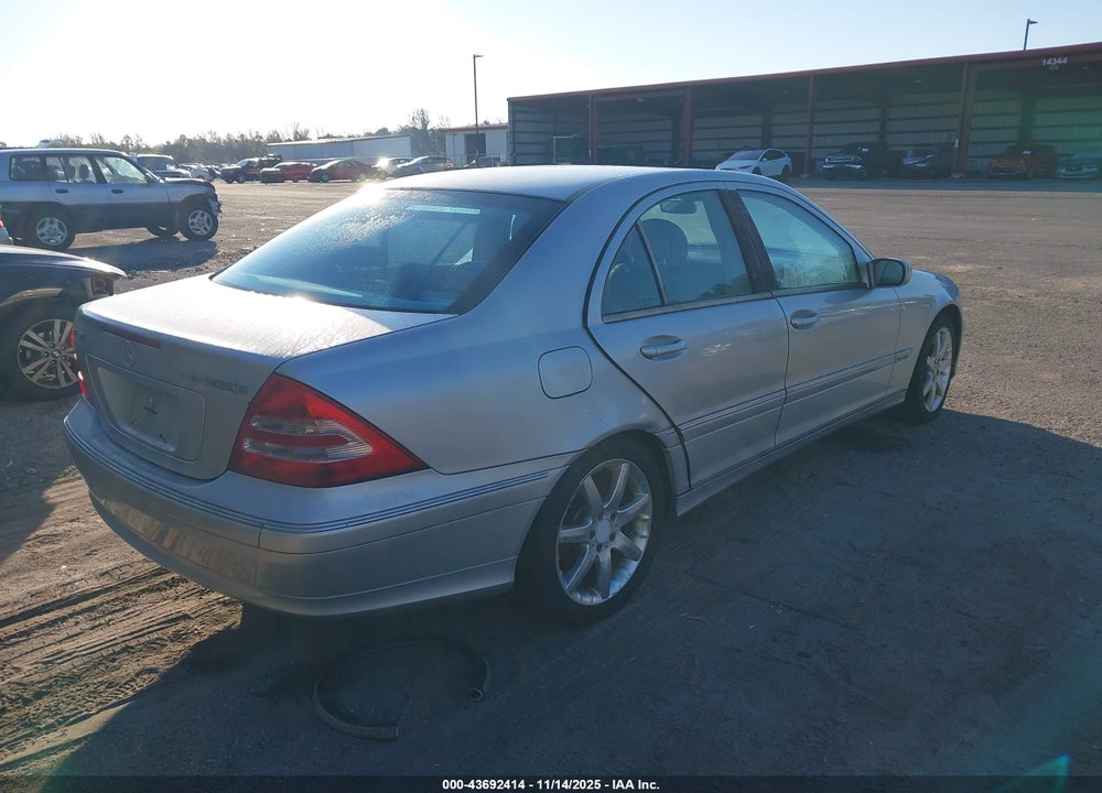 2004 MERCEDES-BENZ C 230 KOMPRESSOR SPORT/SPORT VIN: WDBRF40J34F473060