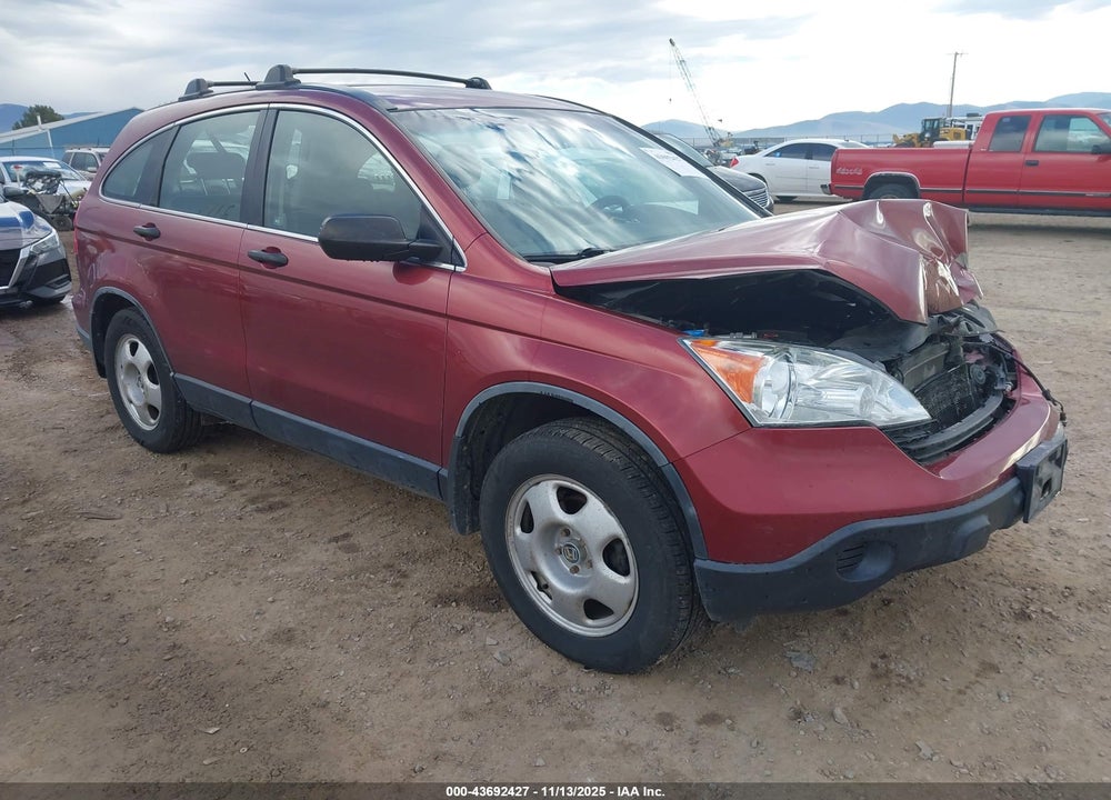 2008 HONDA CR-V LX VIN: JHLRE48378C050762