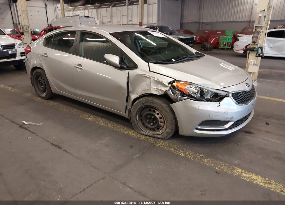 2014 KIA FORTE LX VIN: KNAFK4A64E5165961