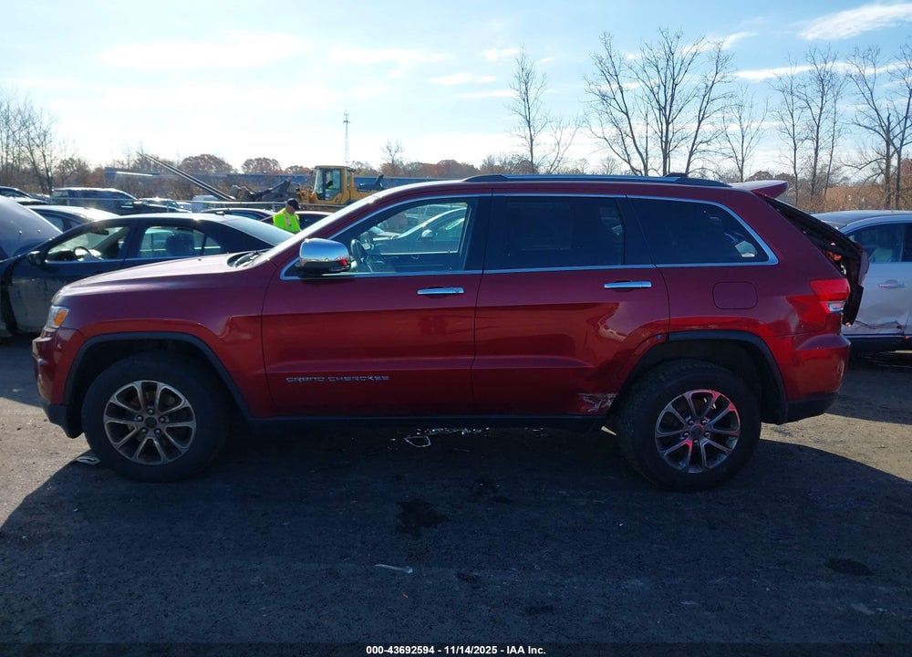 2014 JEEP GRAND CHEROKEE LIMITED VIN: 1C4RJFBG8EC162224