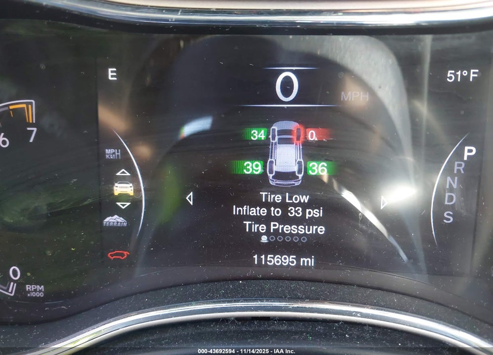 2014 JEEP GRAND CHEROKEE LIMITED VIN: 1C4RJFBG8EC162224