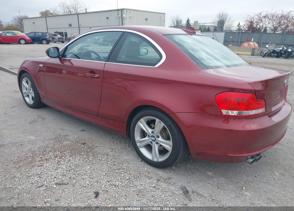 2012 BMW 1 SERIES VIN: WBAUP7C55CVP23991