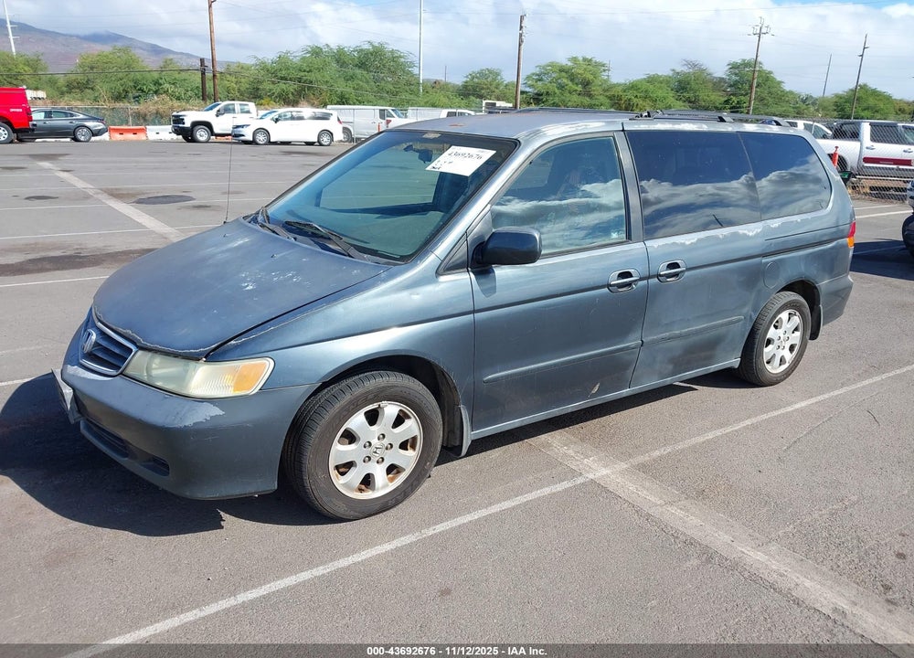 2003 HONDA ODYSSEY EX-L VIN: 5FNRL189X3B138710