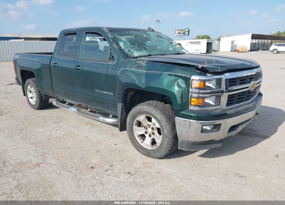 2015 CHEVROLET SILVERADO 1500 2LT VIN: 1GCVKREC5FZ279117