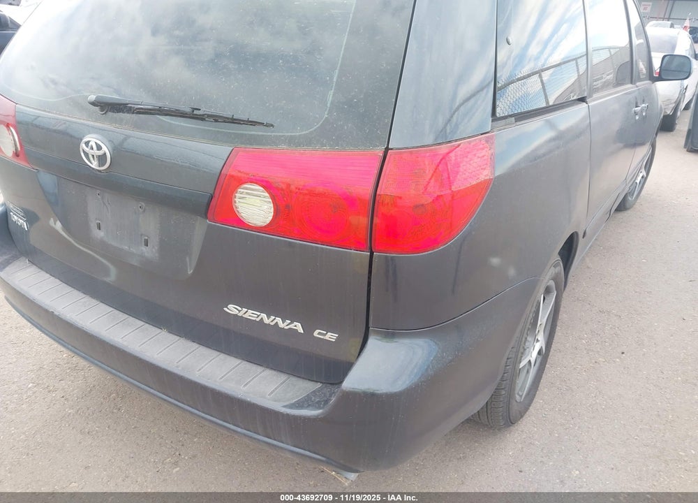 2007 TOYOTA SIENNA CE VIN: 5TDZK23C17S030473