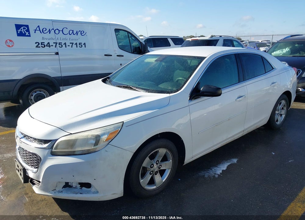 2015 CHEVROLET MALIBU LS VIN: 1G11B5SL4FF137704