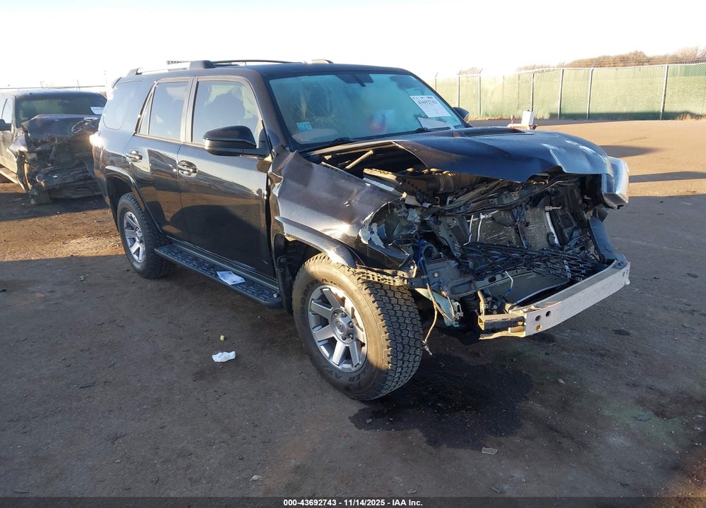 2016 TOYOTA 4RUNNER TRAIL VIN: JTEBU5JR4G5400949