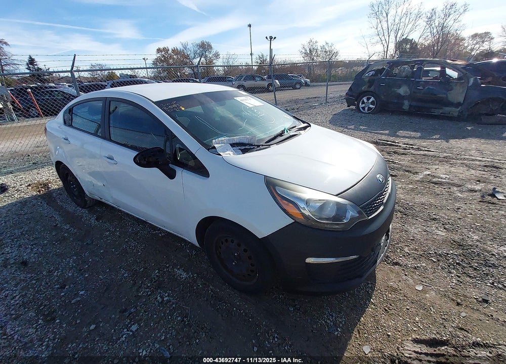 2016 KIA RIO LX VIN: KNADM4A39G6553966