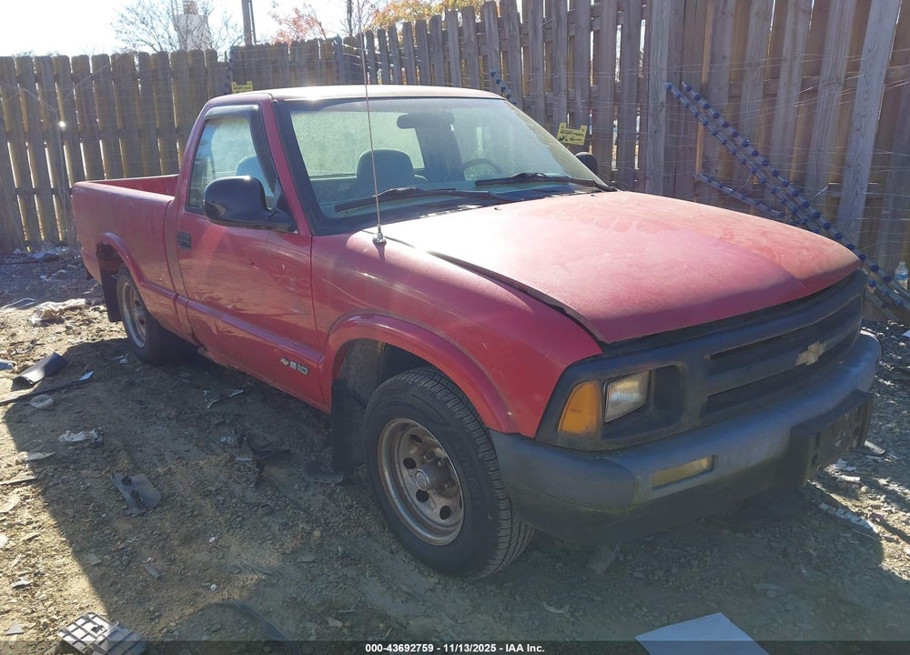 1995 CHEVROLET S TRUCK S10 VIN: 1GCCS1448S8118005