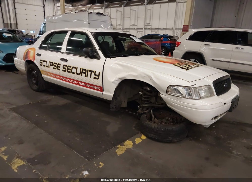 2009 FORD CROWN VICTORIA POLICE/POLICE INTERCEPTOR VIN: 2FAHP71V79X143632