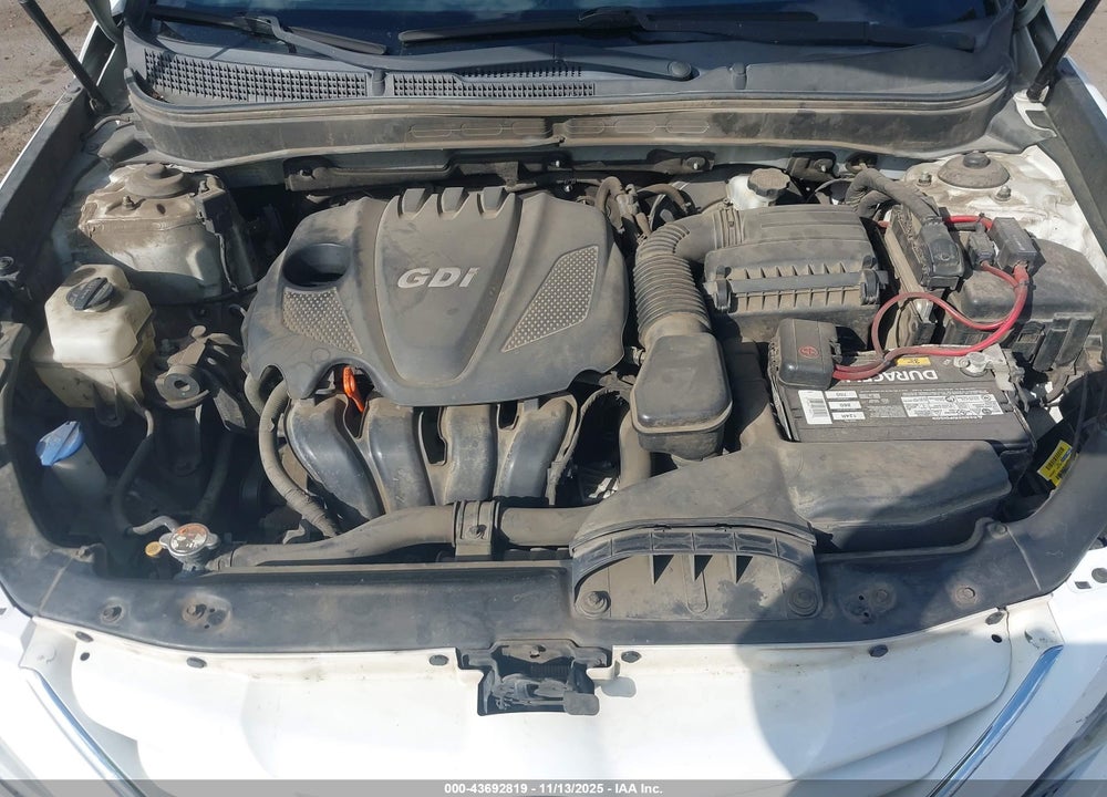 2013 HYUNDAI SONATA VIN: 5NPEB4AC4DH787396