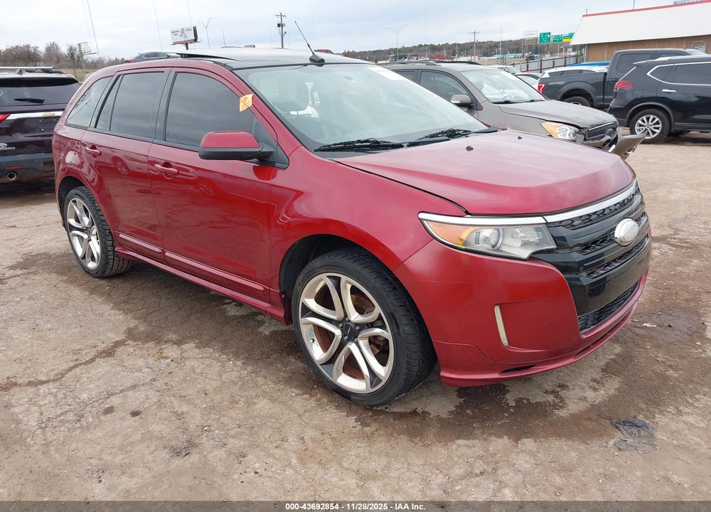 2013 FORD EDGE SPORT VIN: 2FMDK3AK0DBA21170