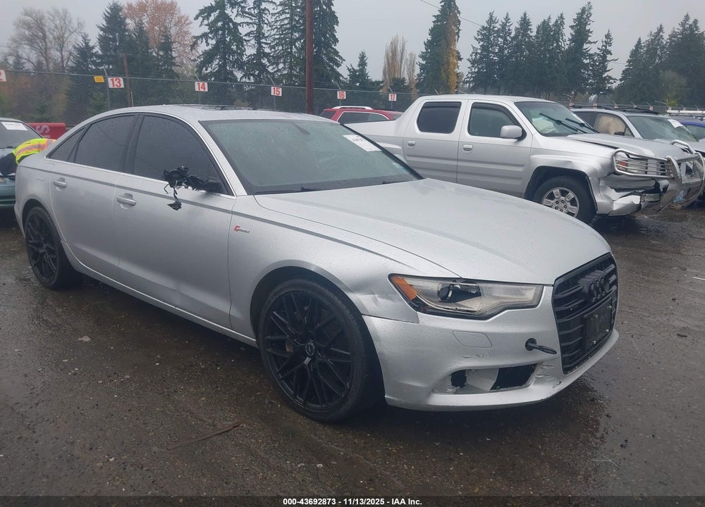 2014 AUDI A6 3.0T PREMIUM PLUS VIN: WAUFGAFC0EN124662