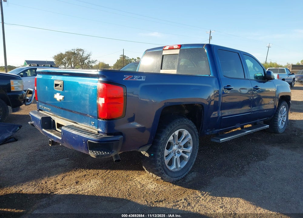 2017 CHEVROLET SILVERADO 1500 2LT VIN: 3GCUKREC1HG464781