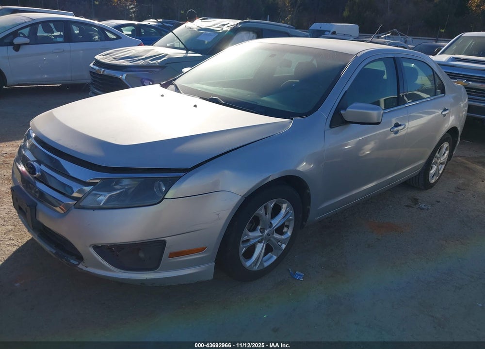 2012 FORD FUSION VIN: 3FAHP0HA5CR364551