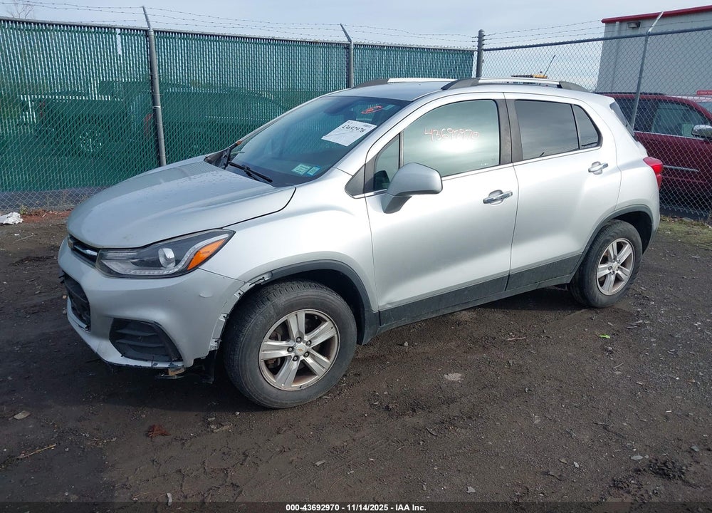2017 CHEVROLET TRAX VIN: KL7CJPSB9HB136867