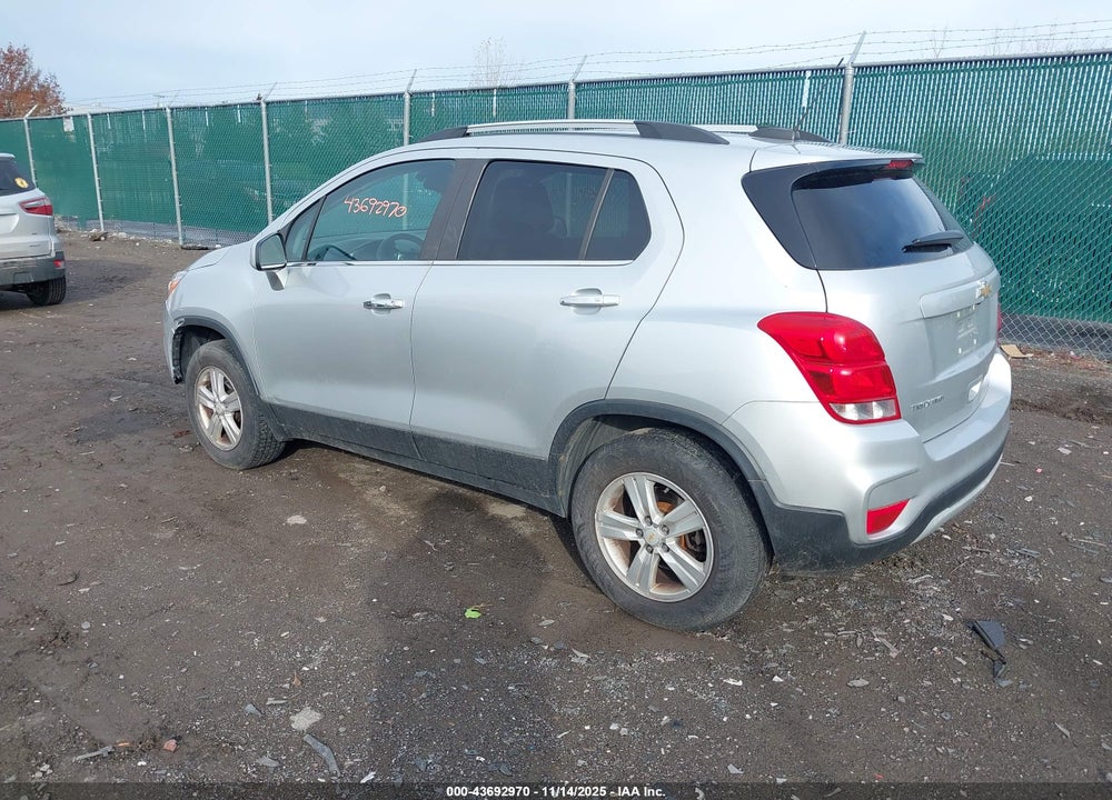2017 CHEVROLET TRAX VIN: KL7CJPSB9HB136867