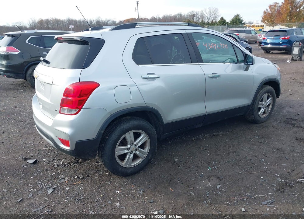 2017 CHEVROLET TRAX VIN: KL7CJPSB9HB136867