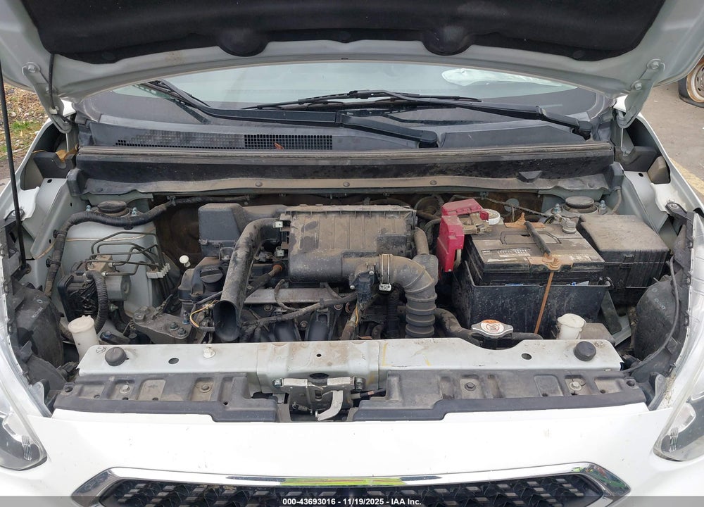 2019 MITSUBISHI MIRAGE ES/RF VIN: ML32A3HJ8KH001117