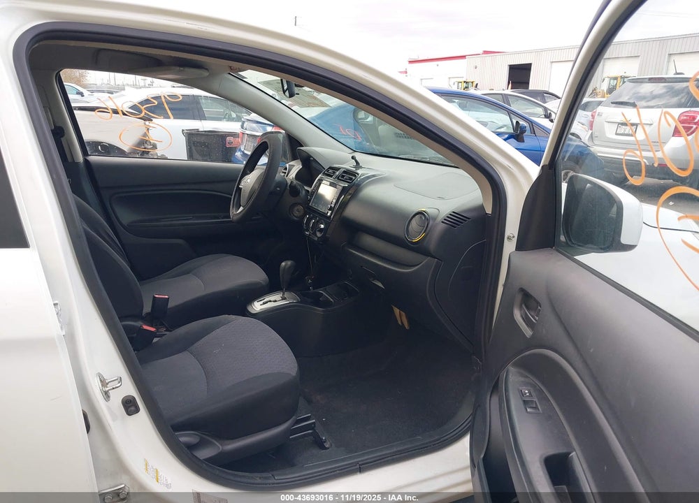 2019 MITSUBISHI MIRAGE ES/RF VIN: ML32A3HJ8KH001117