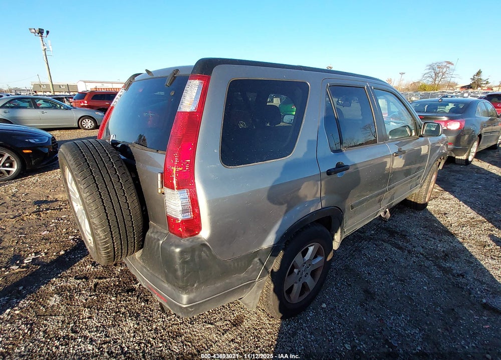 2006 HONDA CR-V EX VIN: JHLRD78836C045216