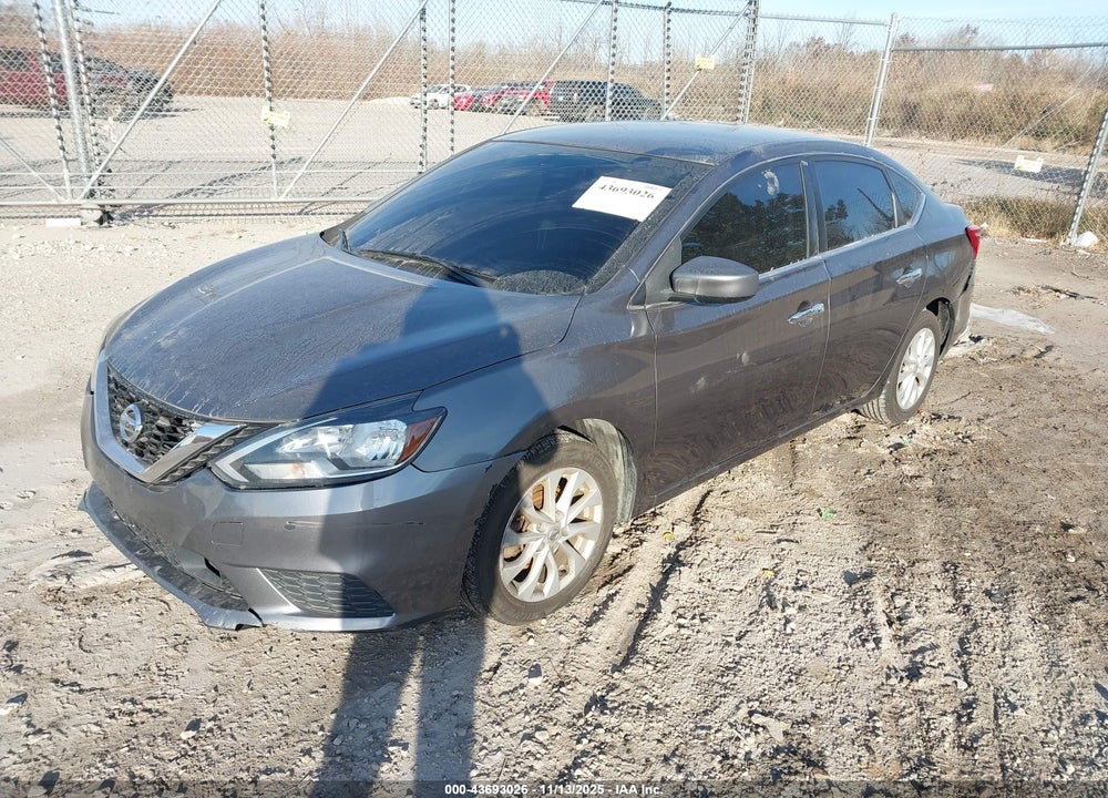2018 NISSAN SENTRA SV VIN: 3N1AB7AP1JL617238