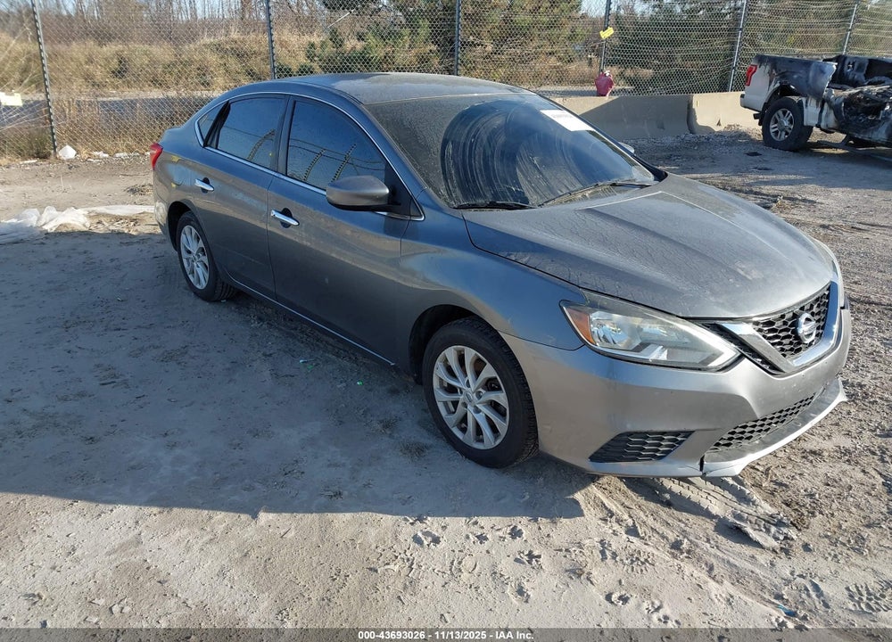 2018 NISSAN SENTRA SV VIN: 3N1AB7AP1JL617238