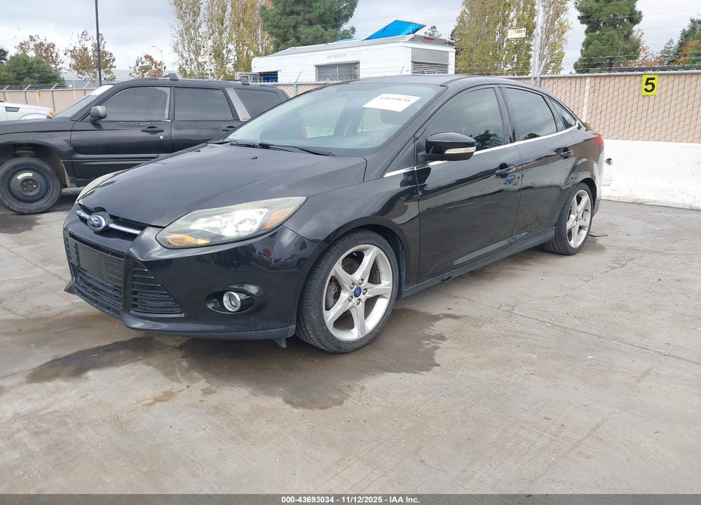 2013 FORD FOCUS TITANIUM VIN: 1FADP3J21DL280696