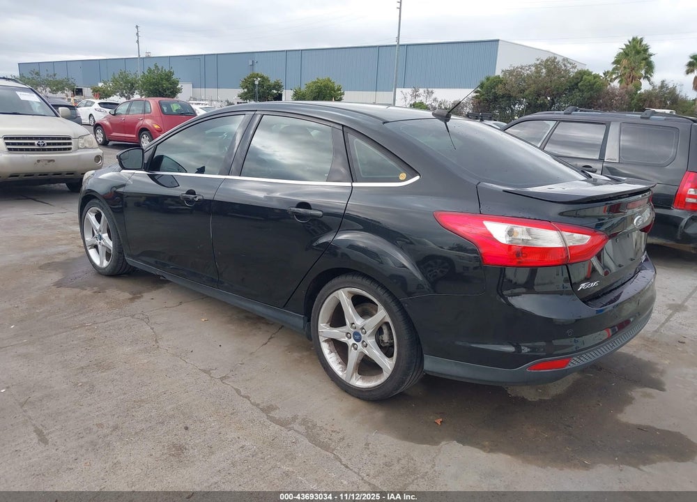 2013 FORD FOCUS TITANIUM VIN: 1FADP3J21DL280696