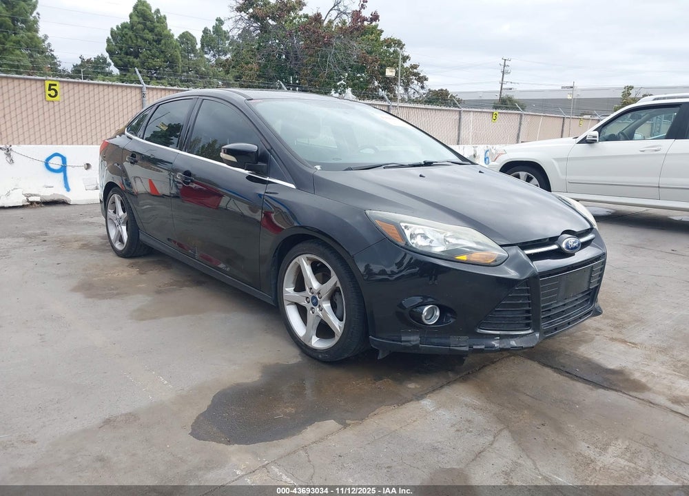 2013 FORD FOCUS TITANIUM VIN: 1FADP3J21DL280696