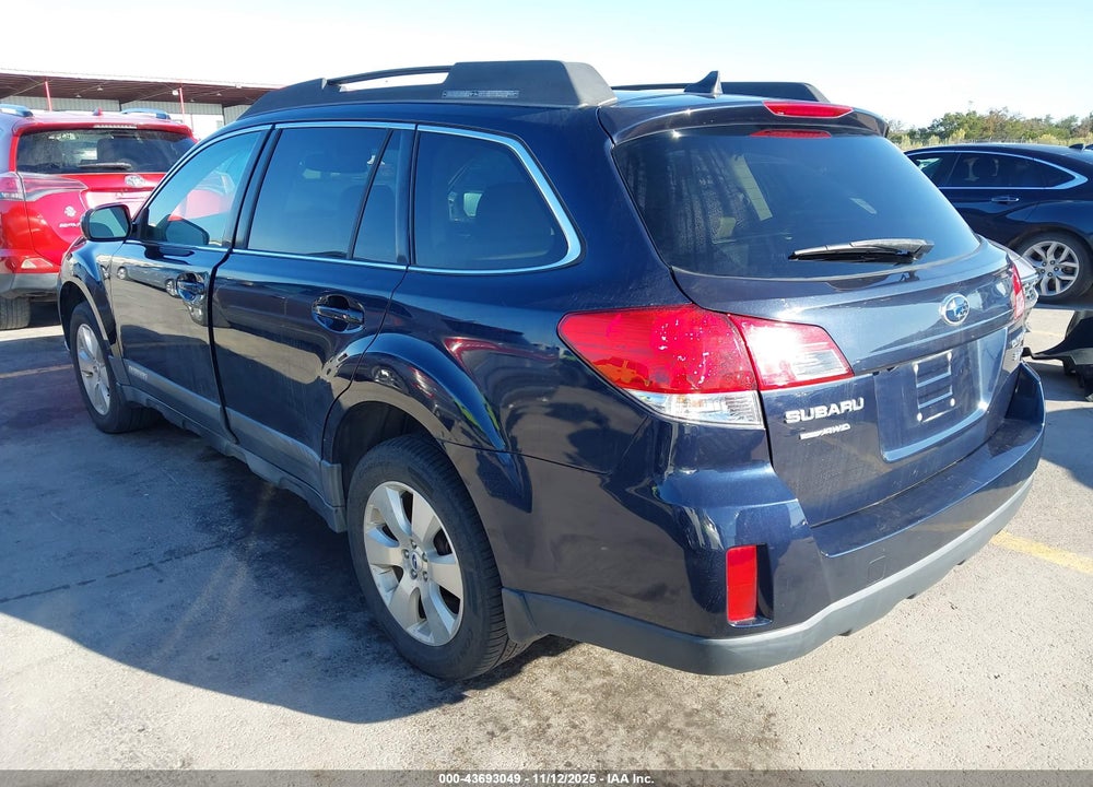 2012 SUBARU OUTBACK 3.6R LIMITED VIN: 4S4BRDKC9C2202370