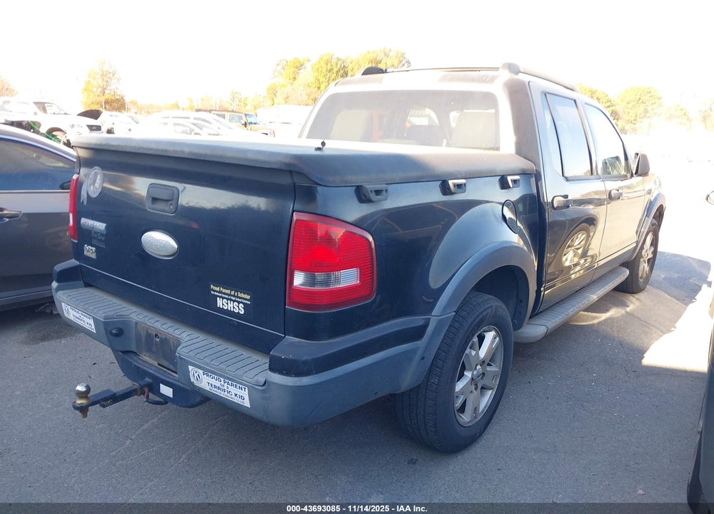 2007 FORD EXPLORER SPORT TRAC VIN: 1FMEU31K97UA29040