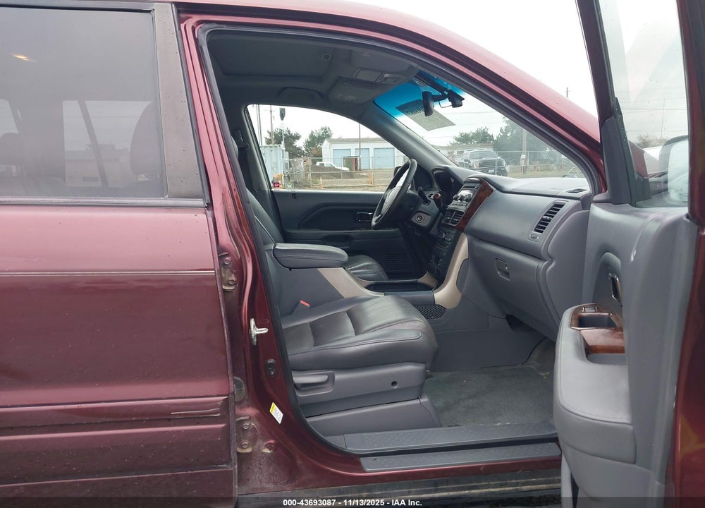 2007 HONDA PILOT EX-L VIN: 2HKYF18637H501509