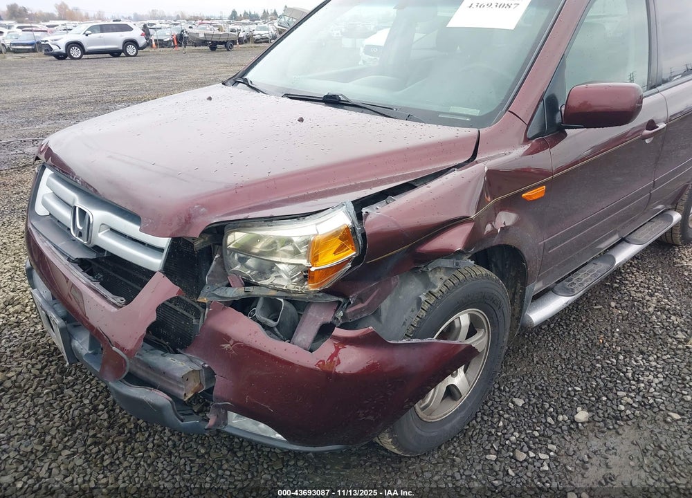 2007 HONDA PILOT EX-L VIN: 2HKYF18637H501509