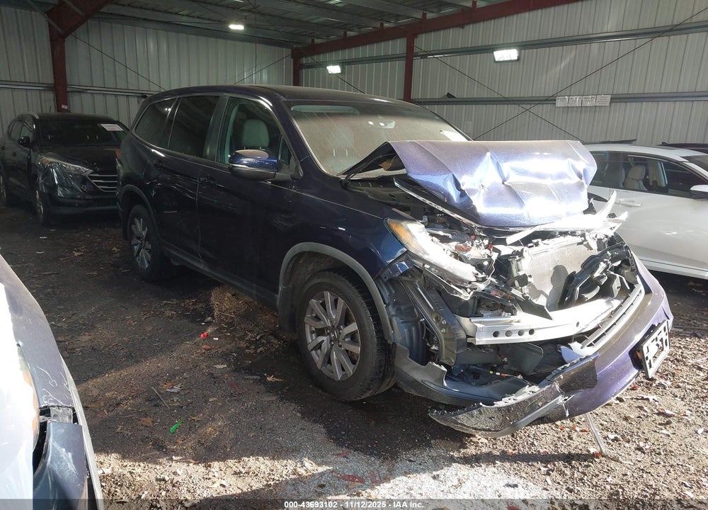 2019 HONDA PILOT EX-L VIN: 5FNYF5H50KB004892