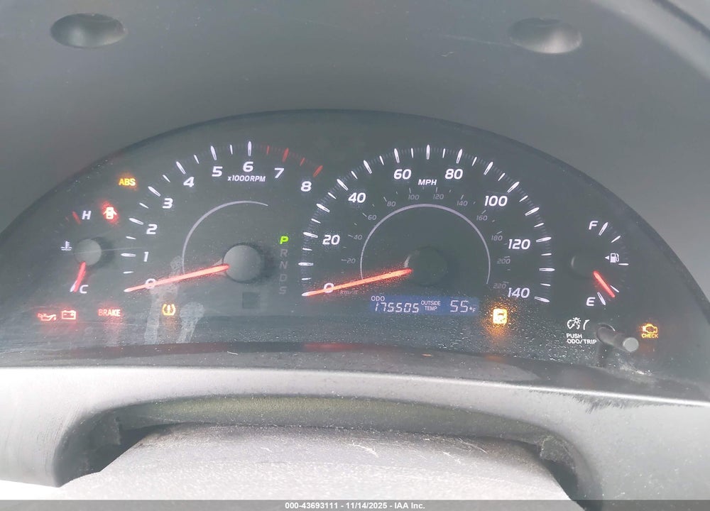 2011 TOYOTA CAMRY LE VIN: 4T1BF3EK3BU737980